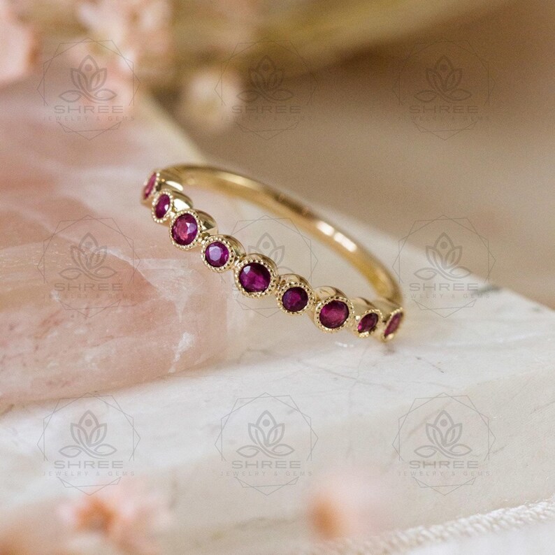 ruby wedding band,