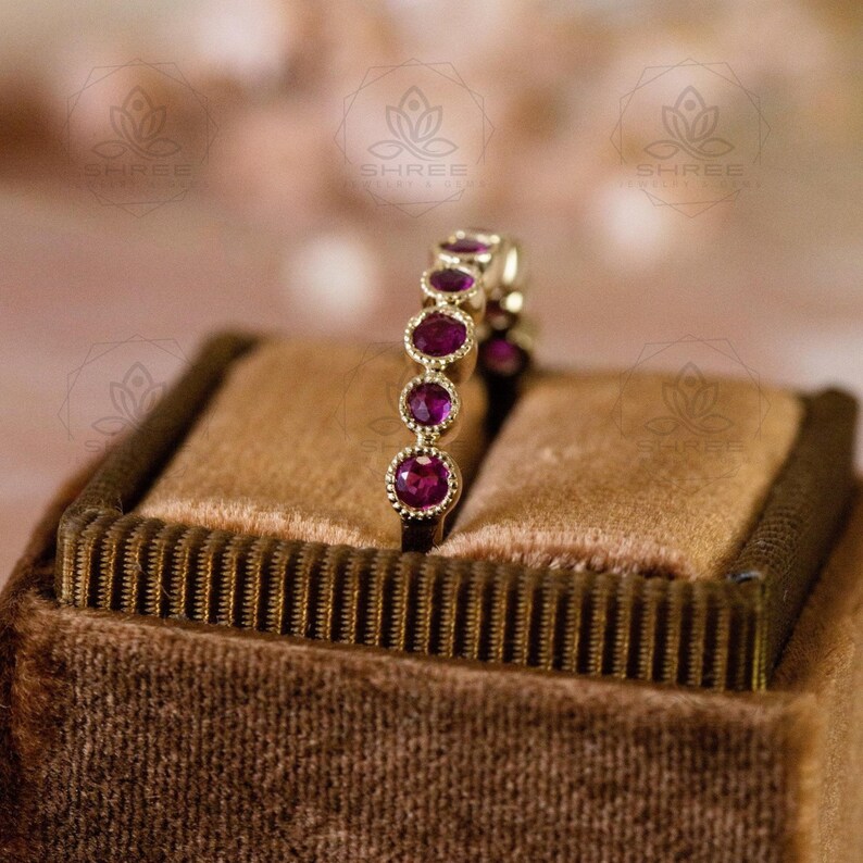 ruby stacking ring,