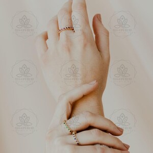 elegant ruby band,