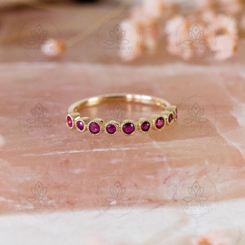 matching ruby band,