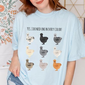 Silkie Chicken Mom T-Shirt Gift For Lovers Silkie Chicken Mom T-Shirt Gift For Lovers