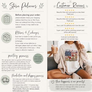 Pu&ograve; includere: Una felpa a maniche lunghe color bianco sporco con una grafica della bandiera americana con accenti floreali e il testo 'AMERICAN GIRL' su un nastro. Il design presenta colori rosso, bianco e blu con vari fiori alla base della bandiera.