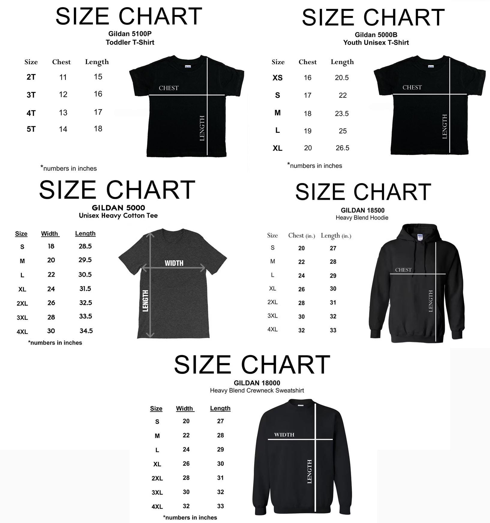 Shirt Size Guide + Wash