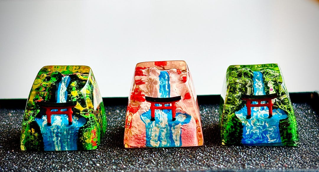 Torii Gate Keycap, Sun Goddess Shrine Keycap,anime Keycap, Cherry Mx ...