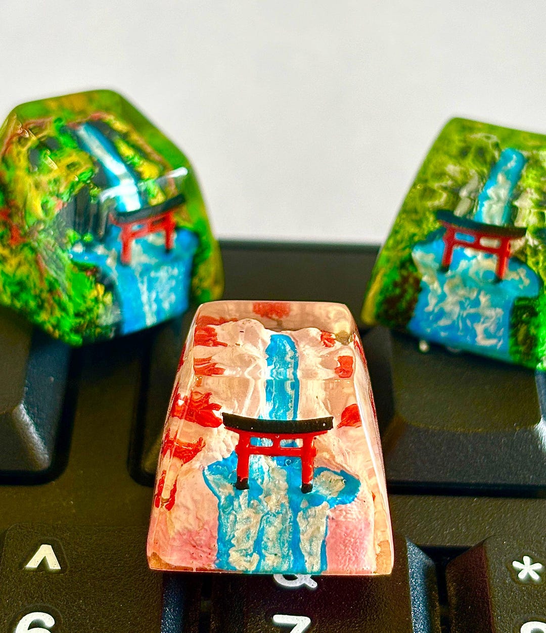 Torii Gate Keycap, Sun Goddess Shrine Keycap, Anime Keycaps, Cute ...