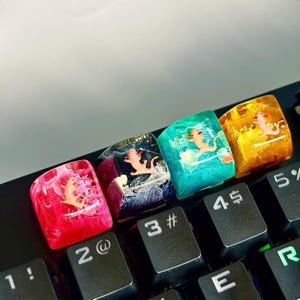 FLASHSALE- Axolotl keycap Mexican Salamence keycaps Custom keycap,keycap set, Cherry mx keycaps, Keycap set, Handmade Artisan Keycap