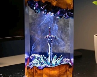 ジオラマ トットク リンク ゼルダ レジンランプ、リンク ゼルダと