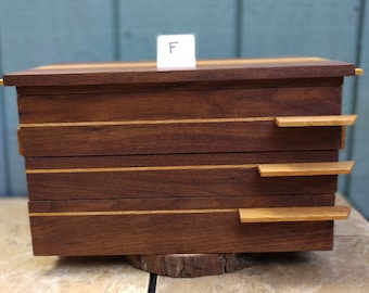 Heirloom Jewelry box  // Father's Day Gift // Wooden keepsake box // Choose your jewelry box