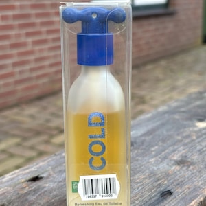 Vintage United Colors Of Benetton Cold Refreshing EDT Spray 50ml 1.7 FL. OZ