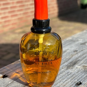 Make an offer Vintage C&#39;est La Vie Christian Lacroix Paris Parfum 50ml (50% full)