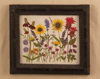 Original, Floral in Antique frame