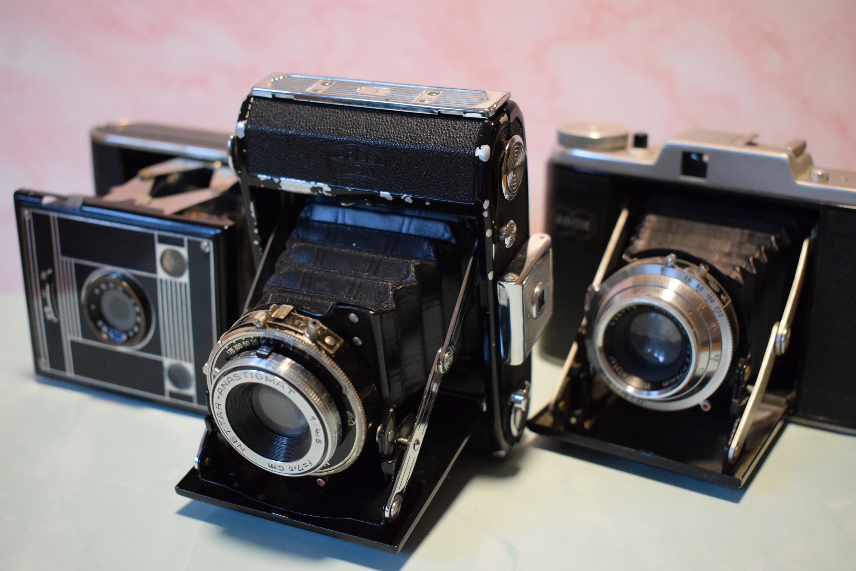 Ancienne Caméra Agfa Pliable A Soufflet Vintage Rare | UK