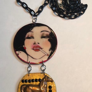 Ride ‘Em Roxy Necklace