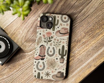 Cowgirl Charm Case - Cute Western Aesthetic Phone Case