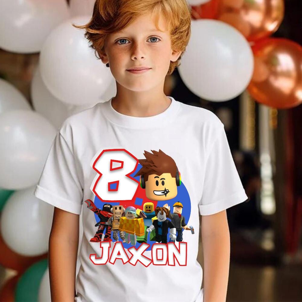 Roblox Birthday Boy T Shirts