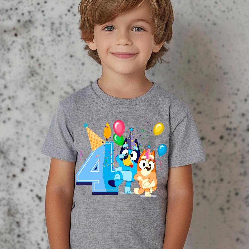 DTF Printed Personalized Birthday Shirt – Gildan Based