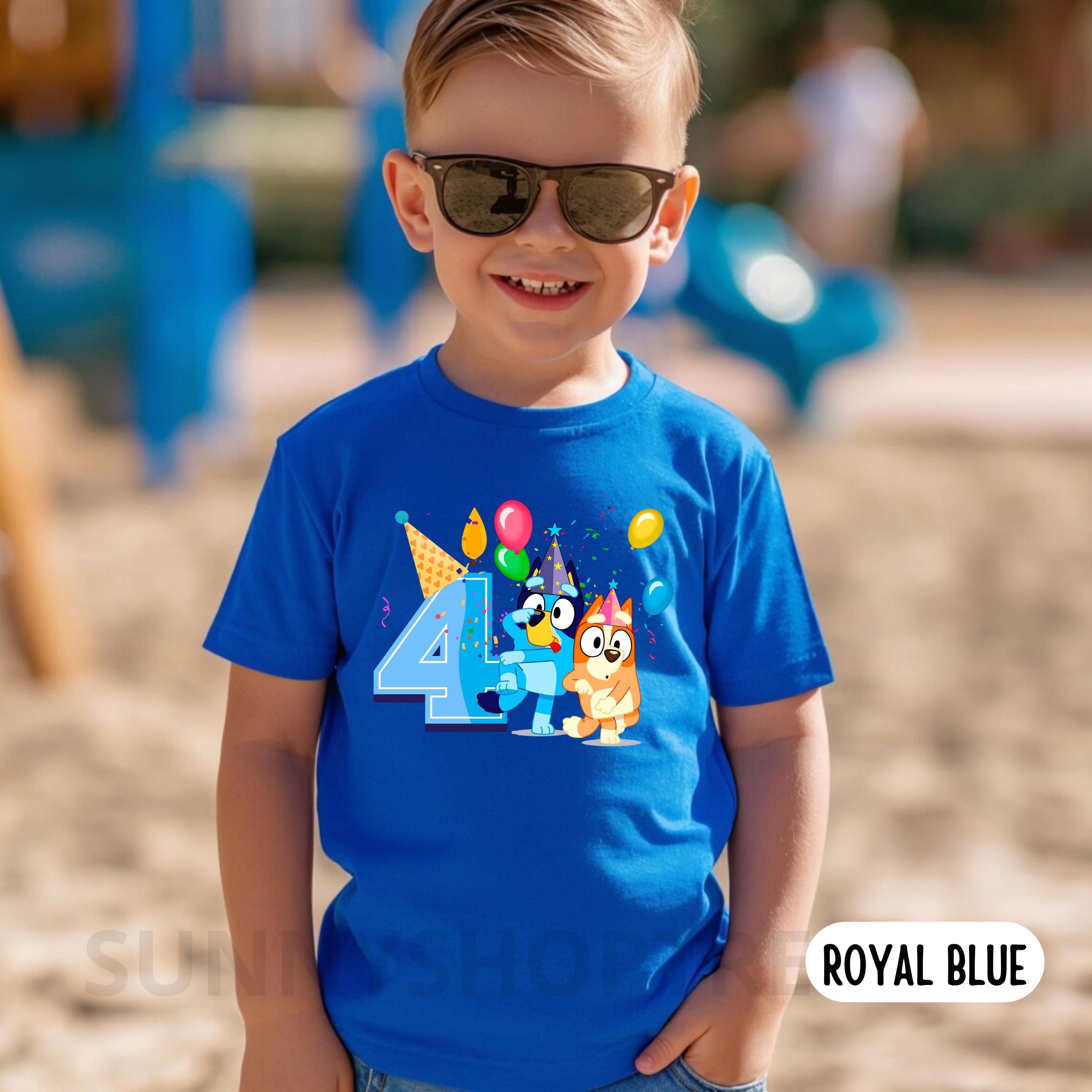 DTF Printed Personalized Birthday Shirt – Gildan Based