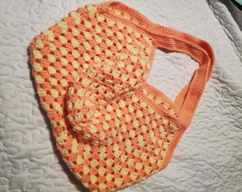Crochet Granny Square bag