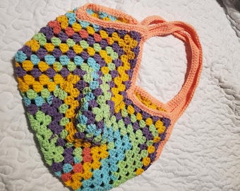 Crochet Granny Square bag