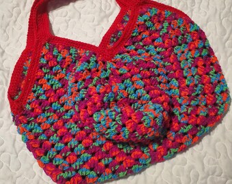 Crochet Granny Square bag