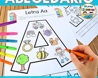 Spanish Alphabet Worksheets & Phonological Awareness Activities | Preschool Kindergarten Homeschool | Imprimibles del Abecedario