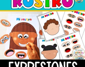 Emociones y expresiones del Rostro - Feeling Activities in Spanish