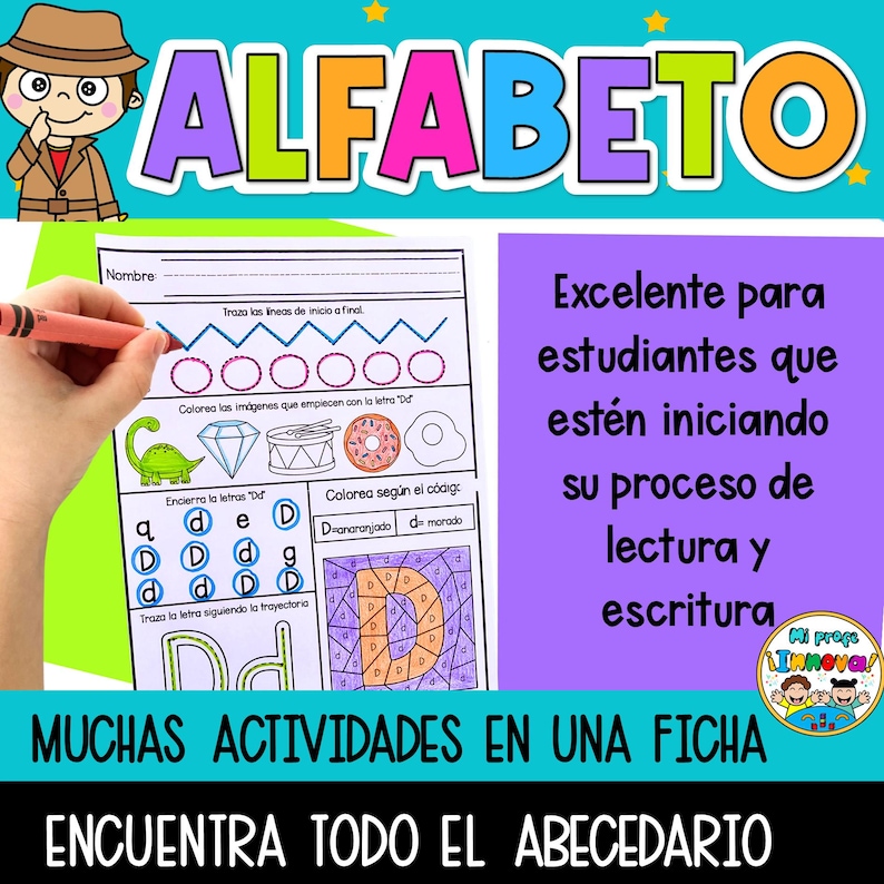 Spanish Alphabet Printable Tracing Worksheets Beginning Sound Spanish