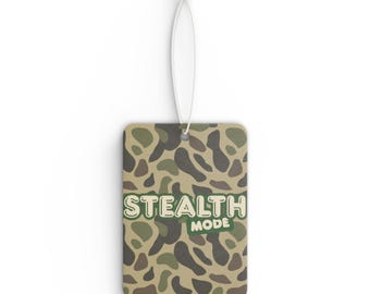 Camouflage Car Air Freshener: "Stealth Mode" - New Car Scent