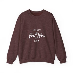 In My Mom Era Crewneck Sweatshirt Mom Gift Mother for Mom Swiftie Mom
