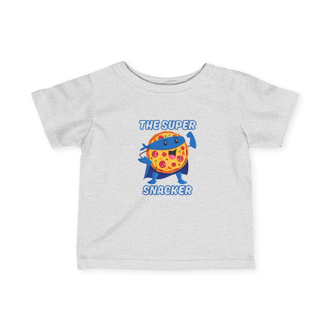 Super Snacker Infant Tee - Cute Kids T-shirt, Baby Gift, Playtime ...