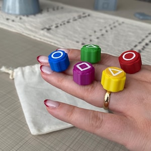Gonggi Game Set: Traditional Korean Jacks with Canvas Pouch