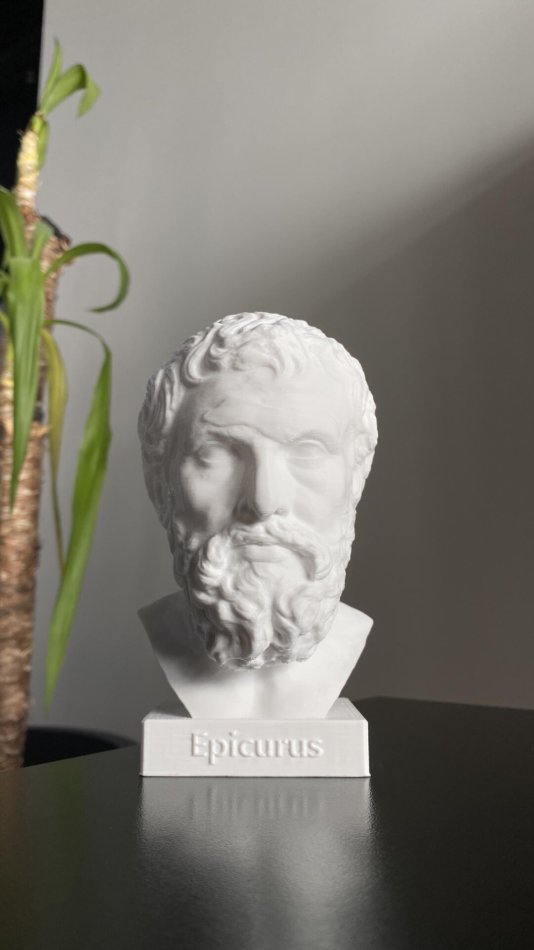 Epicurus Bust: 6-inch Ancient Greek Philosopher Statue - Etsy