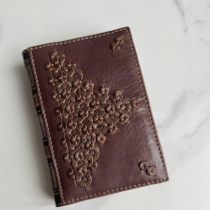 A6-notitieboek Pocket-notitieboek Leren notitieboekomslag Leren dagboekomslag A6-dagplanneromslag Handgemaakt reisdagboek Hardcover dagboek