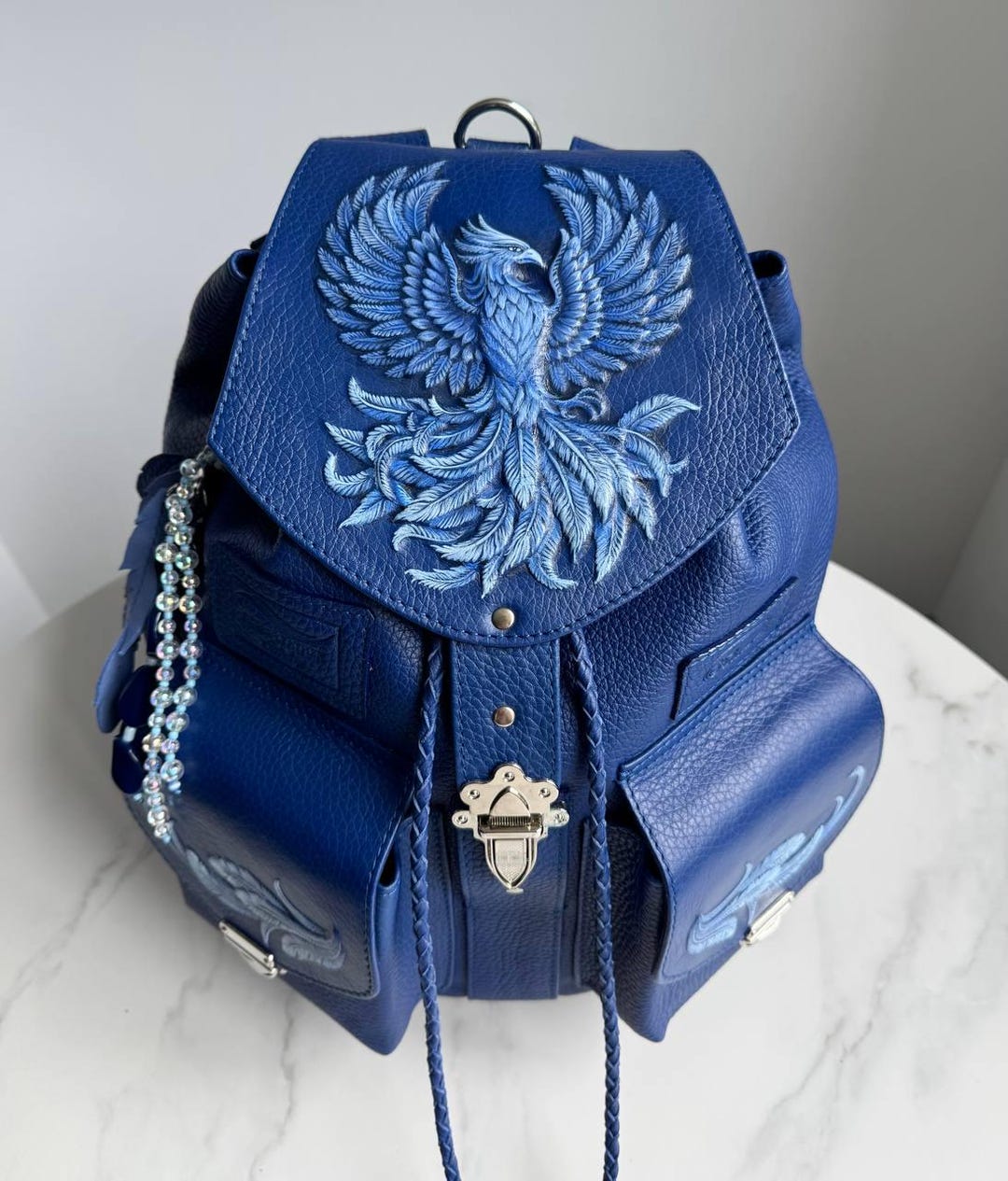 Phoenix Womens Leather Backpack Leather Backpack Purse Women Leather ...
