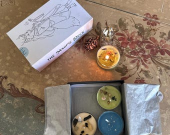 A Jornada do Louco | Conjunto de Velas Tealight Inspiradas no Tarô | Amostra Aleatória de Velas Rituais, Presente de Bruxaria