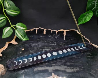 Incense Holder Burner Stick Magical Decor Witchy Item Spirituality Handmade Colorshift