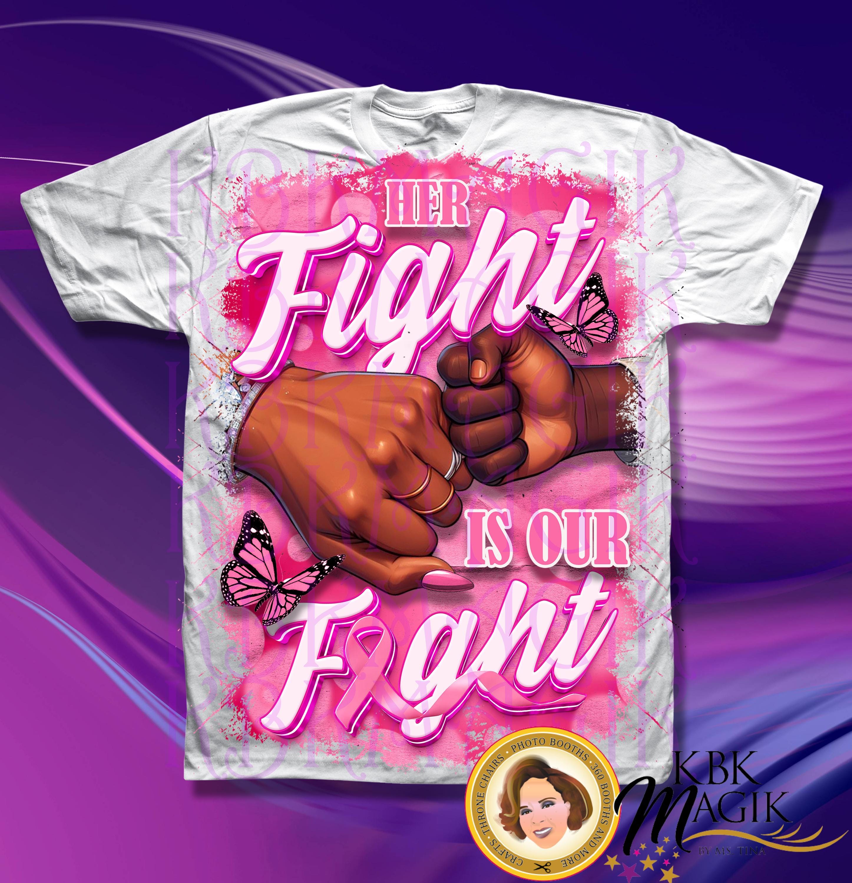Breast Cancer, Her Fight Is Our Fight PNG