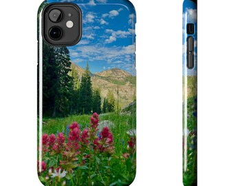 Wildflower Albion Basin Phone Case: Protective Hiking Design