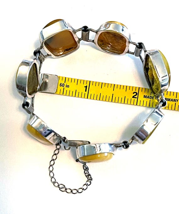 Baltic Amber Link Bracelet - image 4