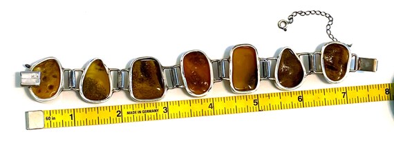 Baltic Amber Link Bracelet - image 6