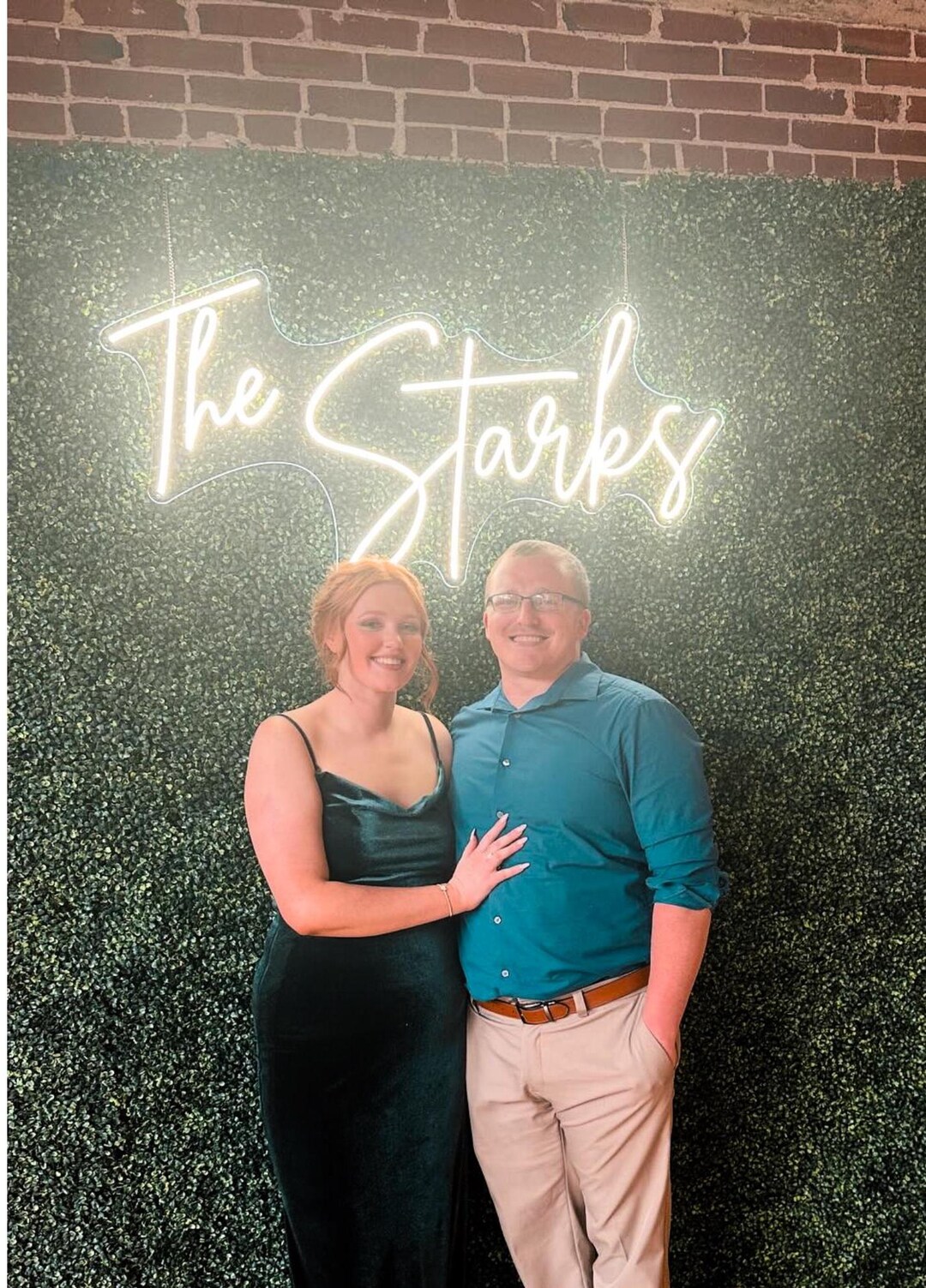 Last Name Neon Sign Custom Light Signs For Wedding Personalized Last Name Neon Sign Custom Light Signs For Wedding Personalized