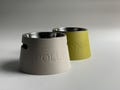 Personalized Elevated Dog Bowl Holder: Healthy Back, Custom Name, 330 and 900ml Metal Bowl