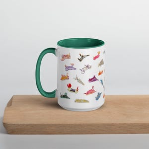 Nudibranch Mug, Scuba Diver Gift, Ocean Lover Gift, Nudibranch Gift, Marine Biology Mug, Nudibranch Lover Mug, Nautical Ocean Animal Gift, image 8