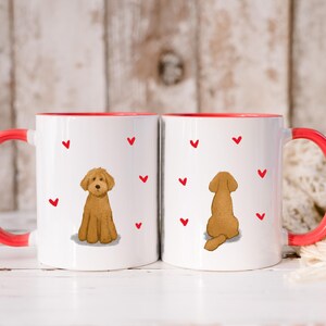 Cute Goldendoodle Gift, Labradoodle Dog Coffee Mug, Doodle Dog Valentines Day Gift, Mothers Day Gift, Doodle Mom Mug, Cute Doodle Dog Mug