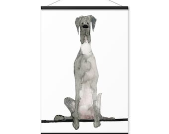 Great Dane Art Print, Great Dane Wall Art