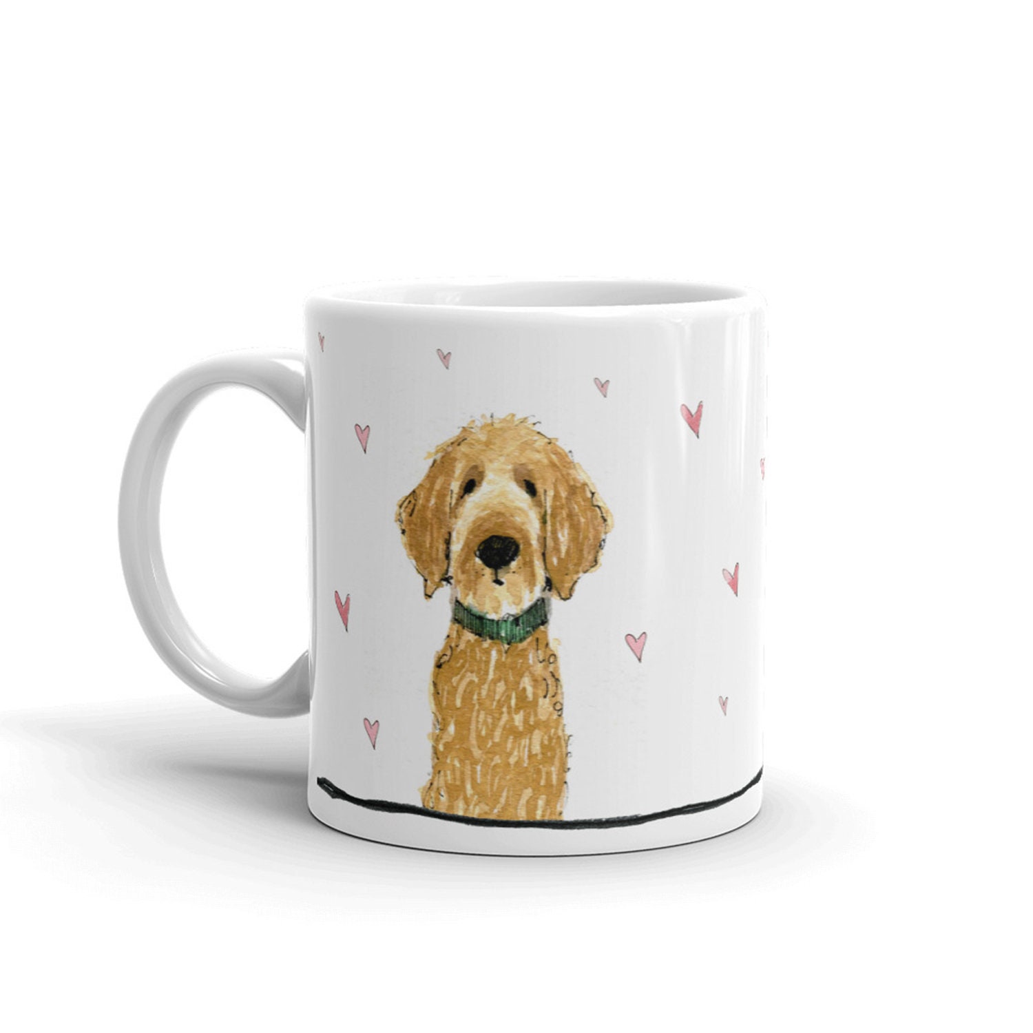 Goldendoodle Labradoodle Tasse à Café Pour Chiens, Valentine Chien