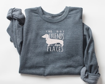 Dachshund Sweatshirt, Funny Dachshund Hoodie, Cute Doxie Gift, Dog Lover Gift, Doxie Lover Shirt, Dachshund Hoodie, Gift for Doxie Mom,