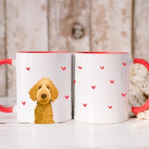 Goldendoodle Dog Mug, Labradoodle Mug, Doodle Dog Gift, Dog Coffee Mug, Doodle Lover gift, Mothers Day, Valentines Day Gift, Dog Lover Gift