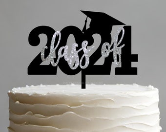 2024 Graduation Cake Topper, Grad Party Decor, High School Senior, College University Medical Law School