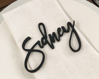 no assigned seating wedding sign Personalized Wood Name, Guest Place Card, Laser Cut, Modern Farmhouse, Plate Ornament, Fall Decor, Dinner Party, Wedding Assigned Seating